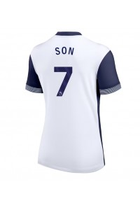 Tottenham Hotspur Son Heung-min #7 Voetbaltruitje Thuis tenue Dames 2024-25 Korte Mouw